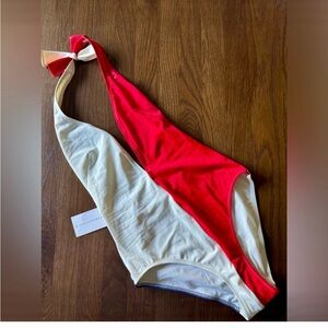 Solid & Striped one piece Swimsuit, size M, NWT